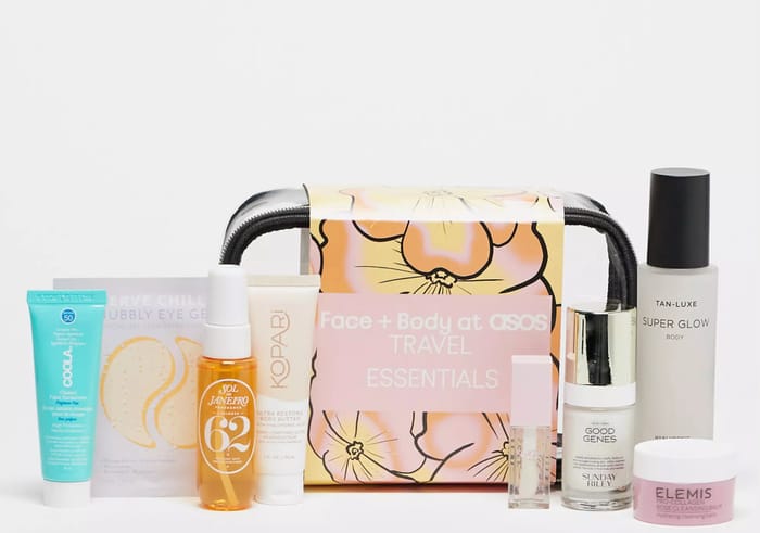 ASOS Face + Body Travel Essentials Beauty Bag